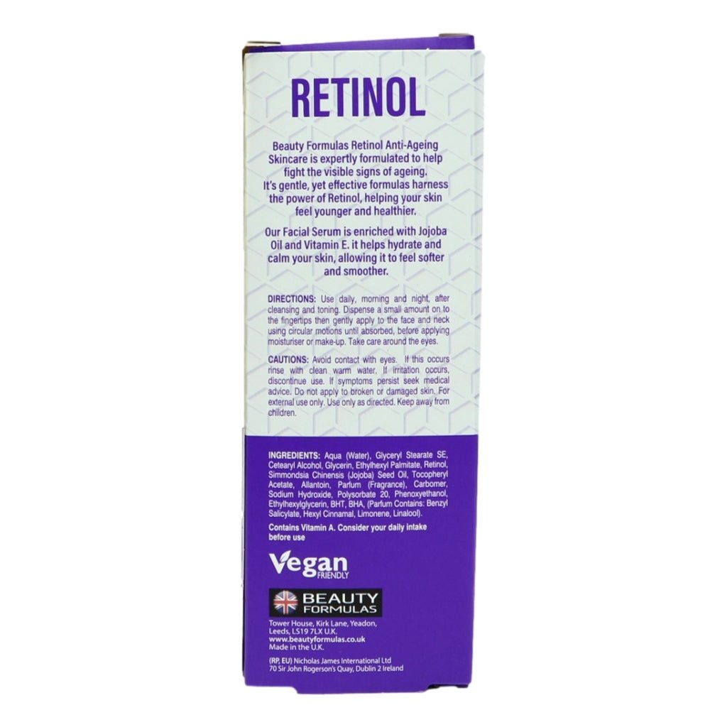 Beauty Formulas Retinol Serum 30Ml - Intamarque - Wholesale 5012251013451