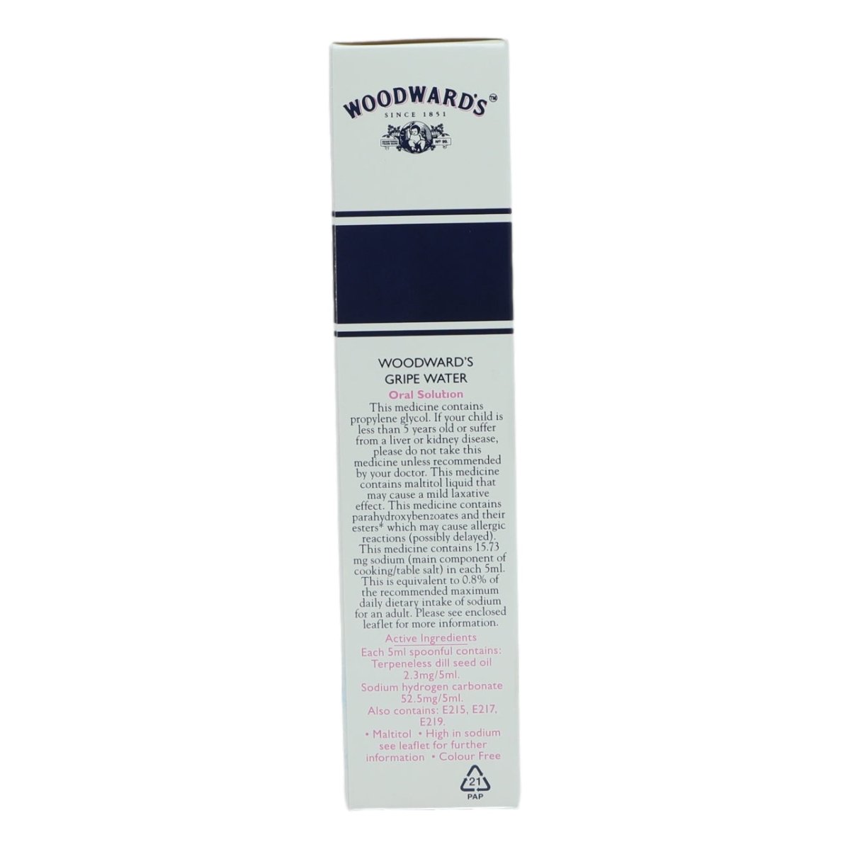 Woodward Gripe Water (MED) - Intamarque - Wholesale 5012509978280