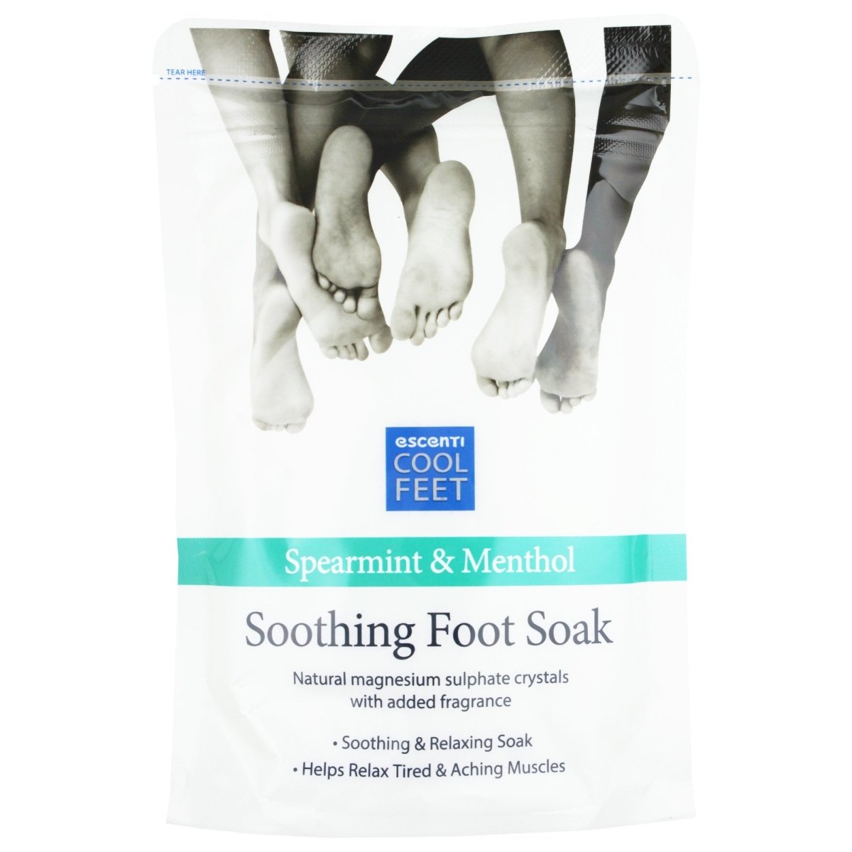 Escenti Spearmint & Menthol Soothing Foot Soak - Intamarque - Wholesale 5020535008765