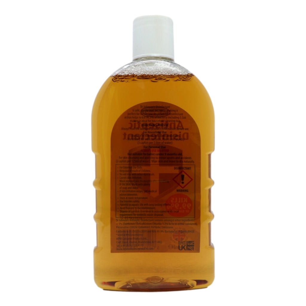 Dr Johnsons Antiseptic Disinfectant 500ml Original - Intamarque - Wholesale 5025416330027