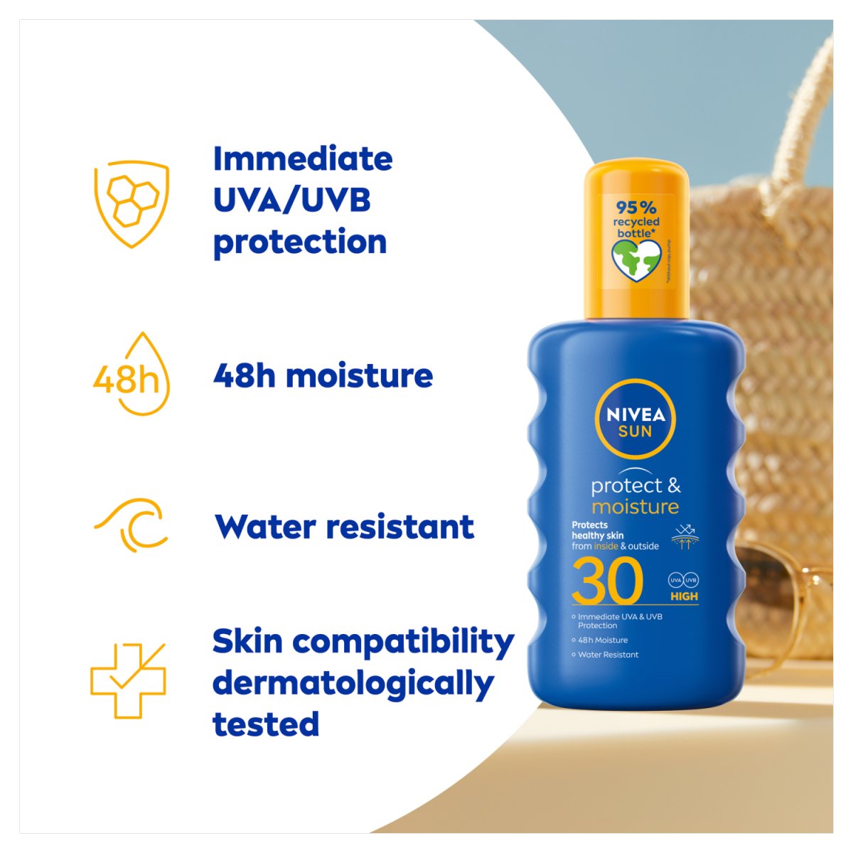 Nivea Sun Sun Spray F30 - Intamarque - Wholesale 5025970022840