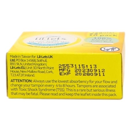 Lil - Lets Tampon 10s Regular - Intamarque - Wholesale 5025971100288