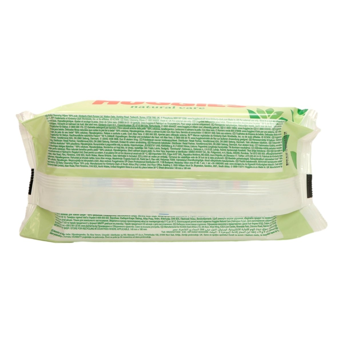 Huggies Baby Wipes 56s Natural Care. - Intamarque - Wholesale 5029053550152