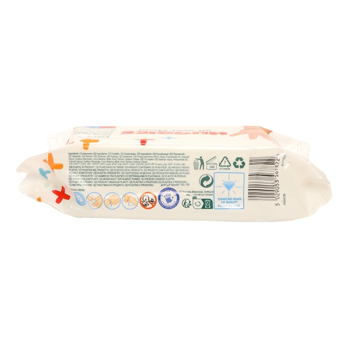 Huggies Baby Wipes 56s All Over Clean - Intamarque - Wholesale 5029053567822