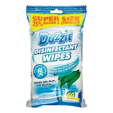 Duzzit Disinfectant Wipes 50Pk - Intamarque - Wholesale 5050375064164