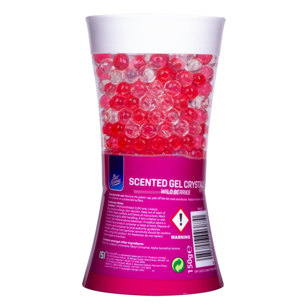 Pan Aroma Lava Gel Crystal 150G - Wild Berries - Intamarque - Wholesale 5053249003870