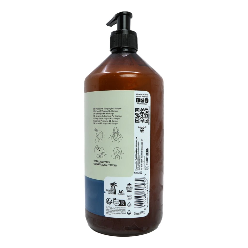 Eight Triple Eight Shampoo 1 Litre Dead Sea Minerals - Intamarque - Wholesale 5055586607070