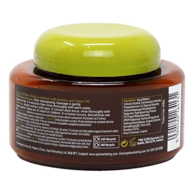 Argan Oil Hydrating Hair Mask Deep Conditioner 220ml - Intamarque - Wholesale 5060120164131