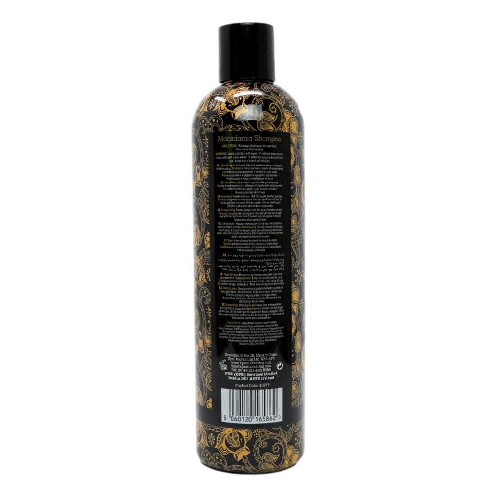 Macadamia Oil Shampoo 400ml (Extra Fill) - Intamarque - Wholesale 5060120165862