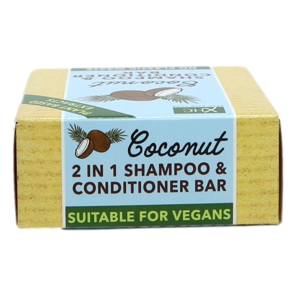 XHC Shampoo & Conditioner Bars (2in1) - Coconut, Papaya, Banana - Intamarque - Wholesale 5060120173775