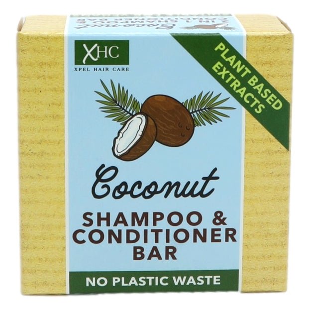 XHC Shampoo & Conditioner Bars (2in1) - Coconut, Papaya, Banana - Intamarque - Wholesale 5060120173775