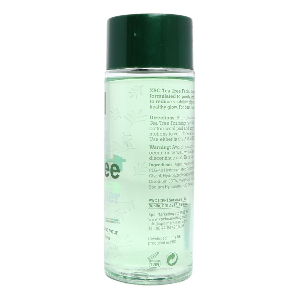 XBC Tea Tree Facial Toner 200ml - Intamarque - Wholesale 5060120174468