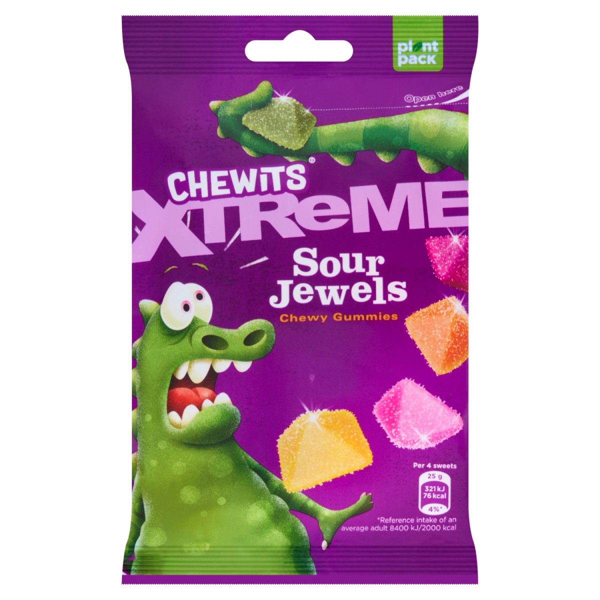 Chewits Xtreme Sour Jewels 125g - Intamarque - Wholesale 5060212107022