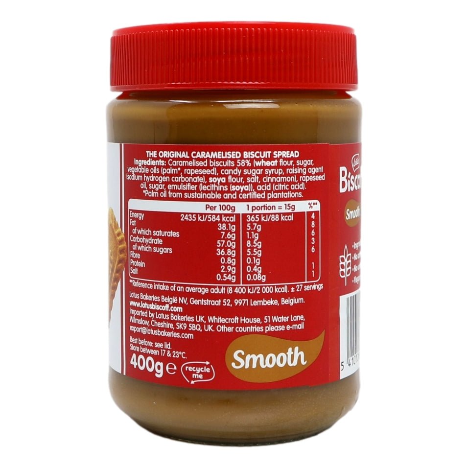 Lotus Biscoff Spread 400g - Intamarque - Wholesale 5410126116953