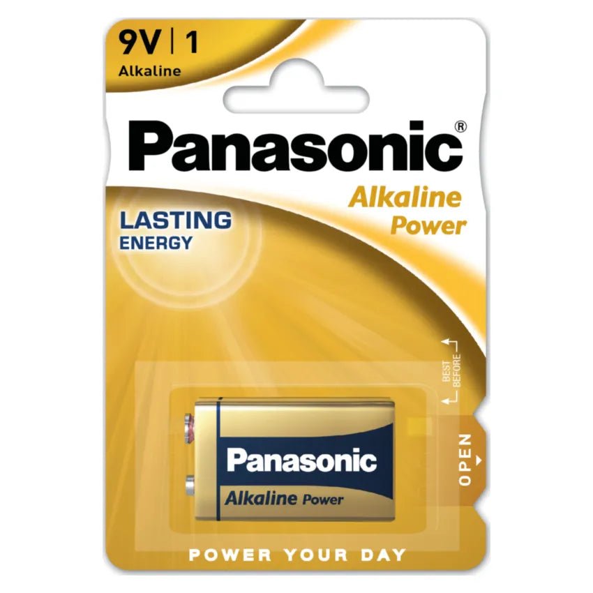 Panasonic Batteries alkaline power 9v 1s - Intamarque - Wholesale 5410853033042