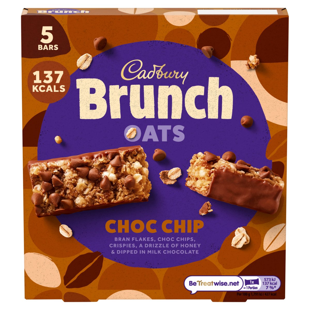 Cadbury Brunch Choc Chip 160g - Intamarque - Wholesale 7622201824334