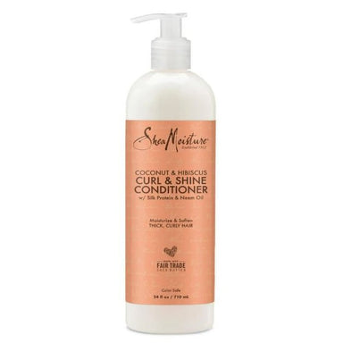 Shea Moisture Ch Conditioner Curl + Shine 6 Piece 24 Fl. Oz. - Intamarque - Wholesale 764302016687