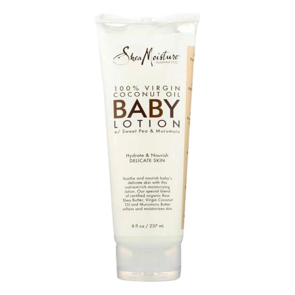 Shea Moisture 100% Virgin Coconut Oil Baby Lotion 24 Piece 8 Oz. - Intamarque - Wholesale 764302224044