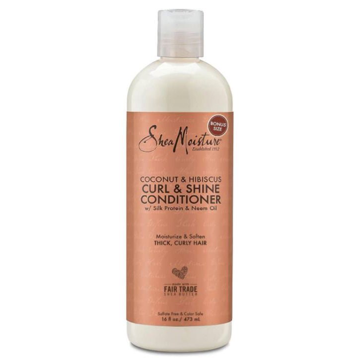 Shea Moisture Coconut Hibiscus Cond Curl + Shine 12 Piece 16 Fl. Oz. - Intamarque - Wholesale 764302290360