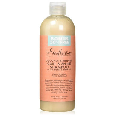 Shea Moisture Ch Shampoo Curl + Shine 4 Piece 19.8 Fl Oz. Bonus - Intamarque - Wholesale 764302314325