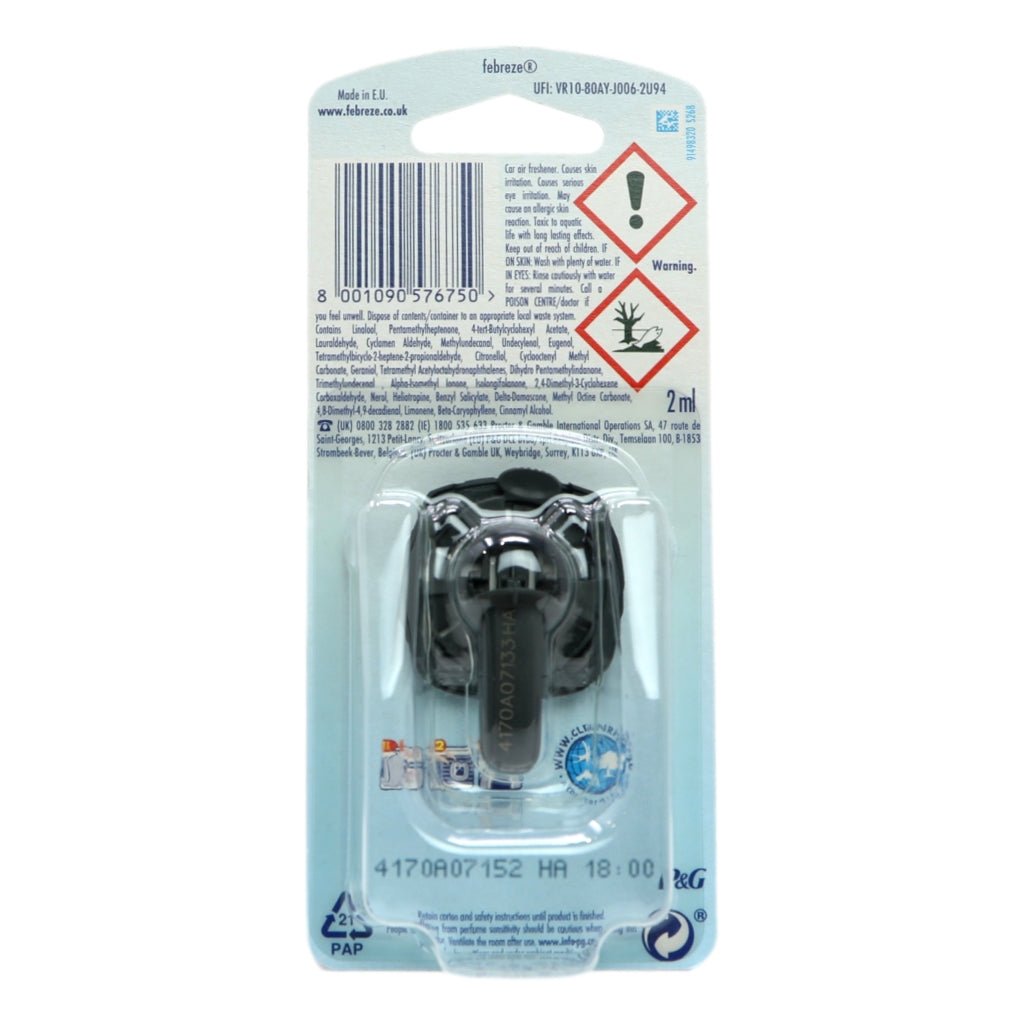 Febreze Car Clip 2ml Spring Awakening - Intamarque - Wholesale 8001090576750