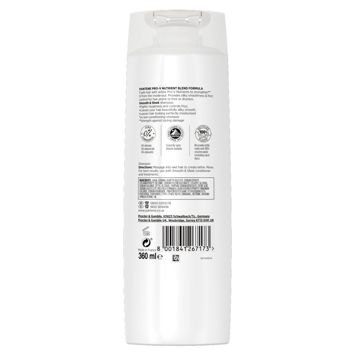 Pantene Shampoo 400ml Smooth & Silky - Intamarque - Wholesale 8006540801536