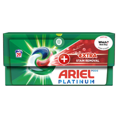 Ariel Plus Platinum Extra Stain Removal All - in - 1 Pods 29 Washes - Intamarque - Wholesale 8006540899182