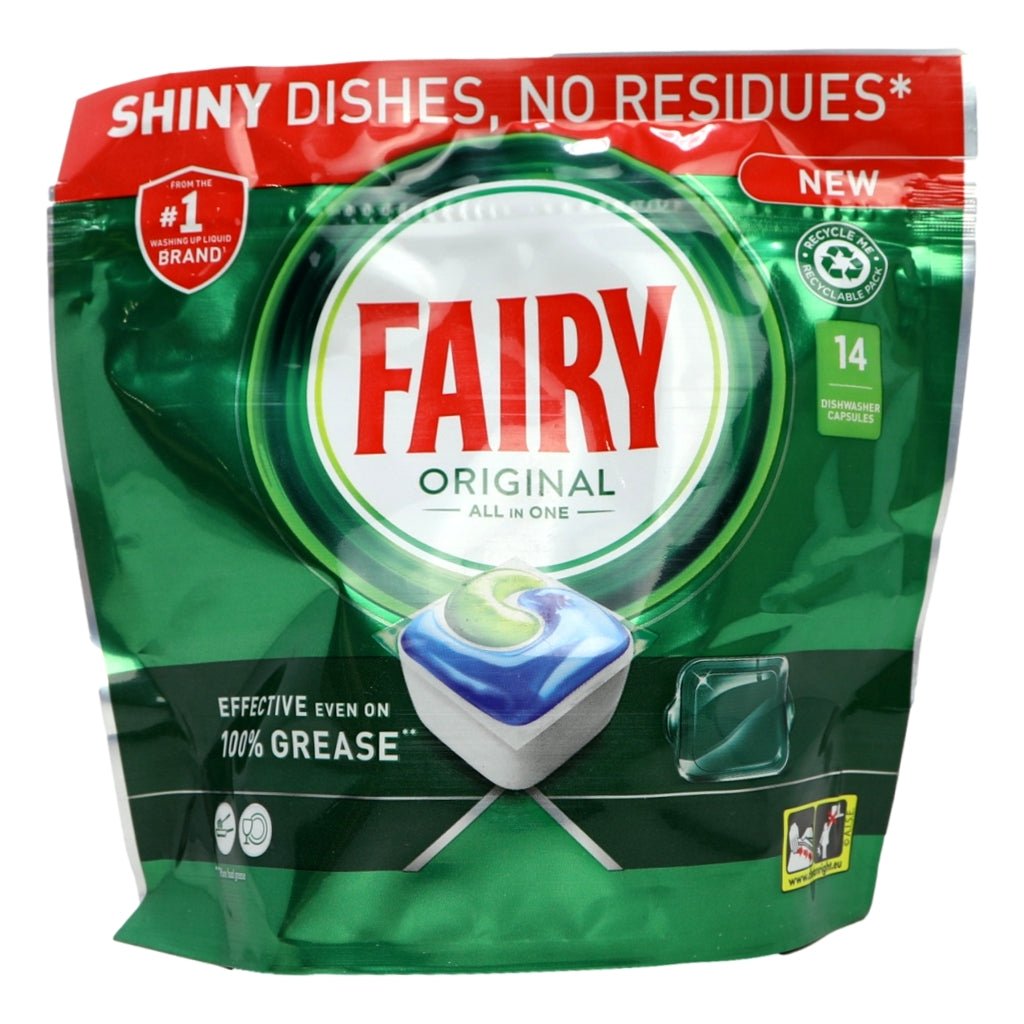 Fairy Dishwasher Tablets 14s Original All In One - Intamarque - Wholesale 8006540910764