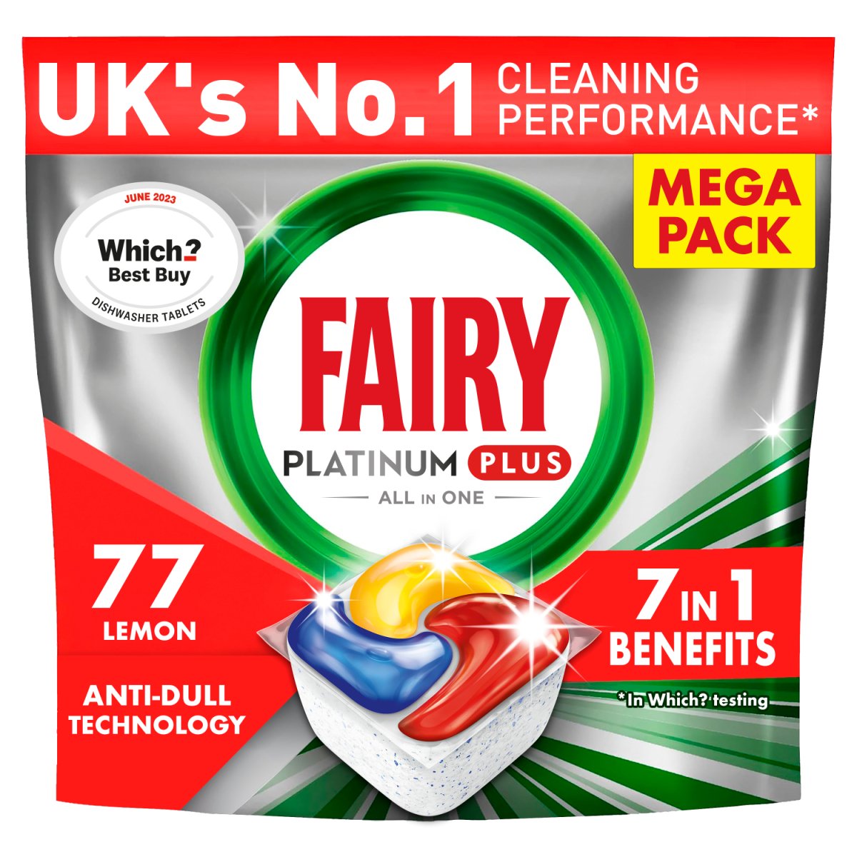 Fairy ADW Platinum Plus 77s Lemon - Intamarque - Wholesale 8006540910993