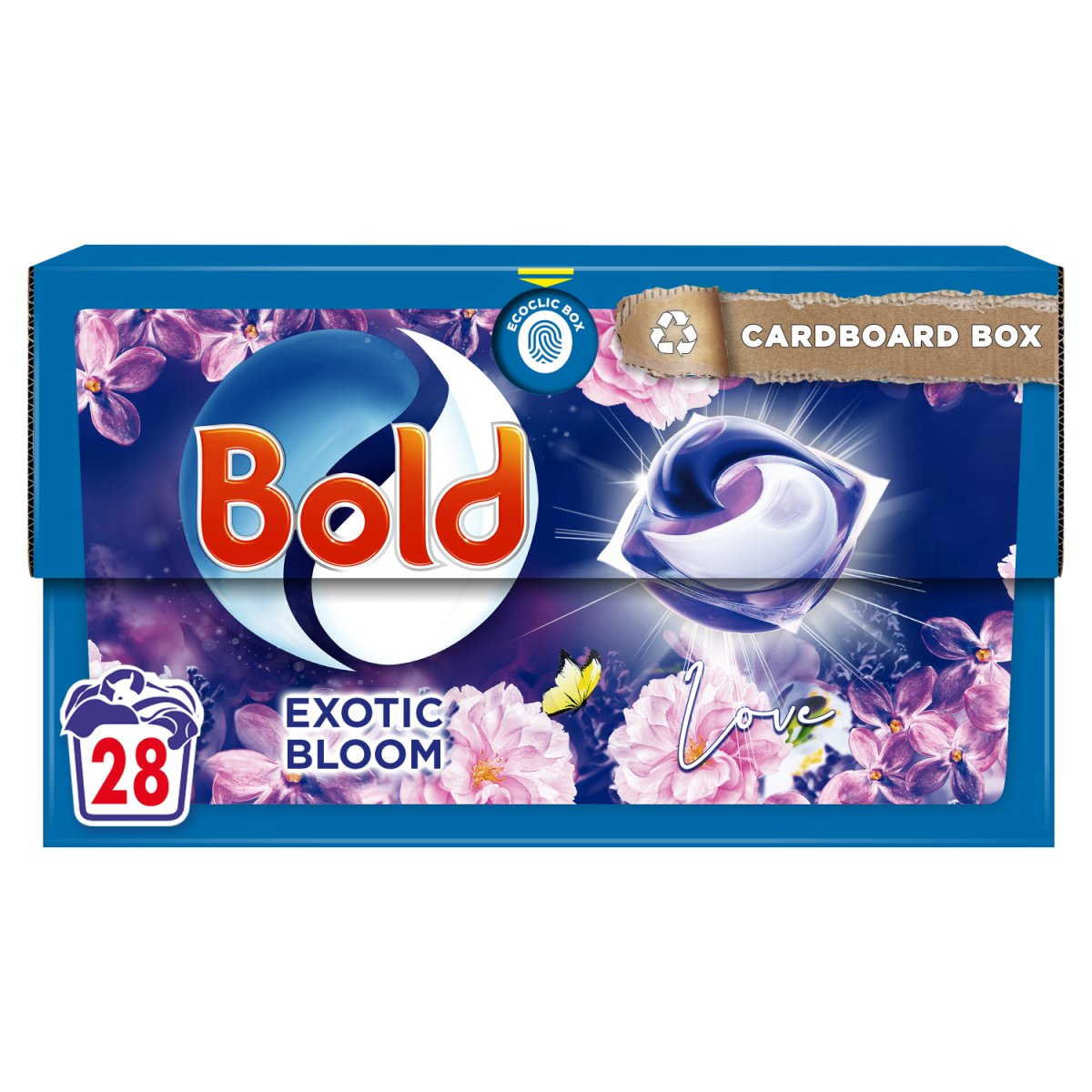 Bold All in 1 Pods Exotic Bloom 28 Washes - Intamarque - Wholesale 8006540918562