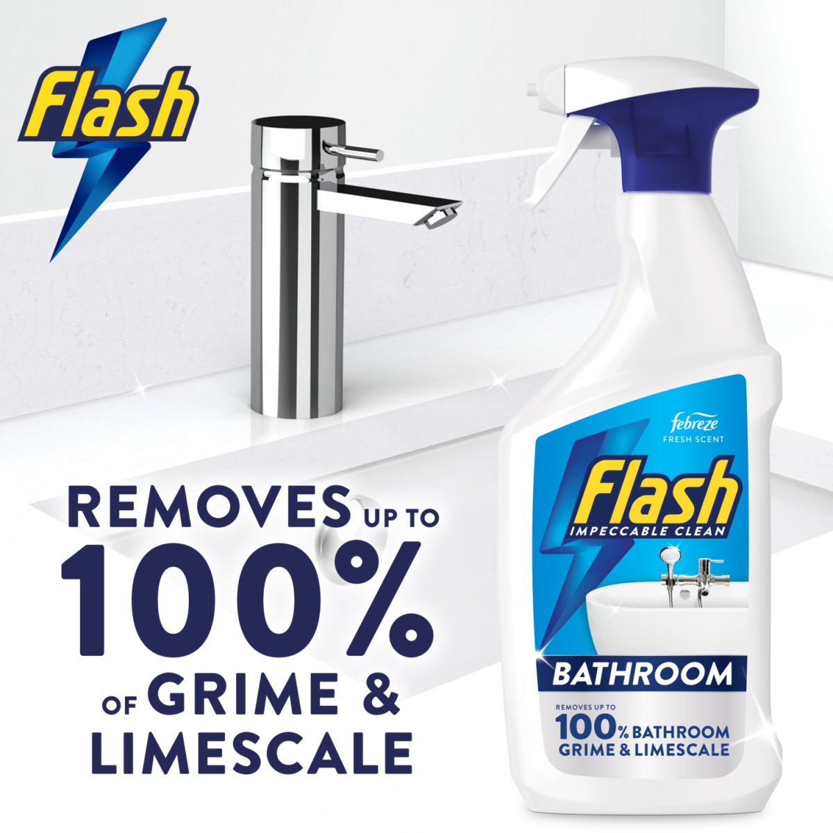 Flash Febreze Bathroom Spray 500ml - Intamarque - Wholesale 8006540938577