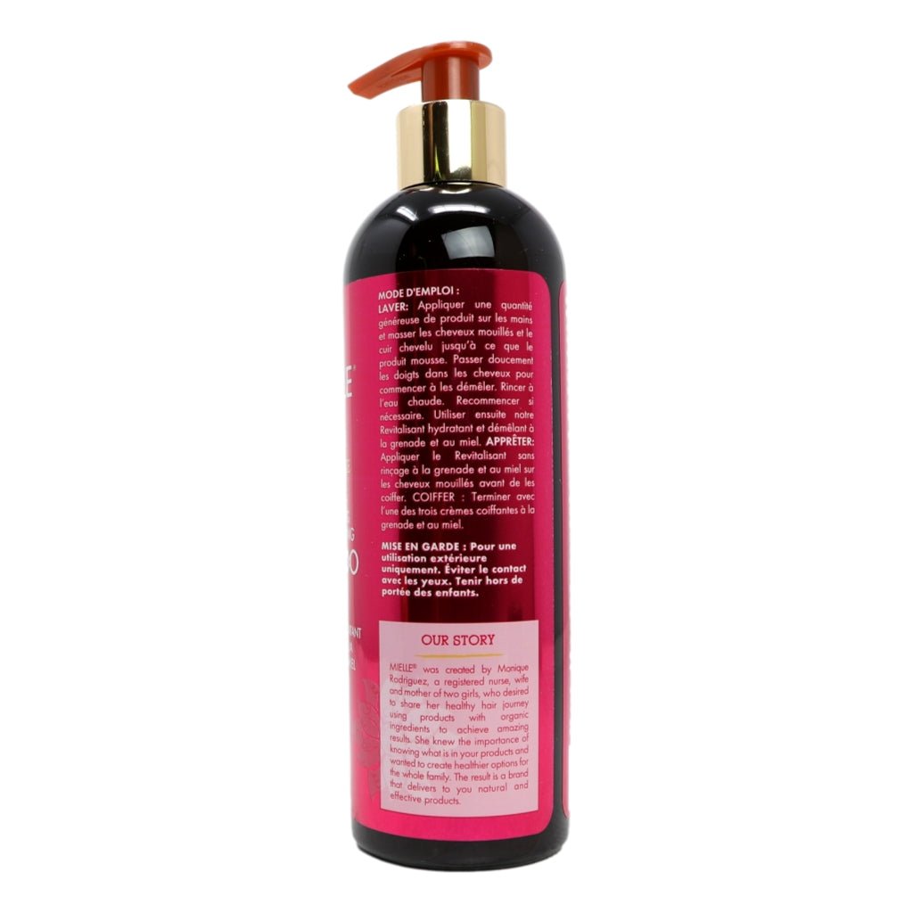 Mielle EU Label Pomegranate & Honey Moisturizing and Detangling Shampoo - Intamarque - Wholesale 850001265409