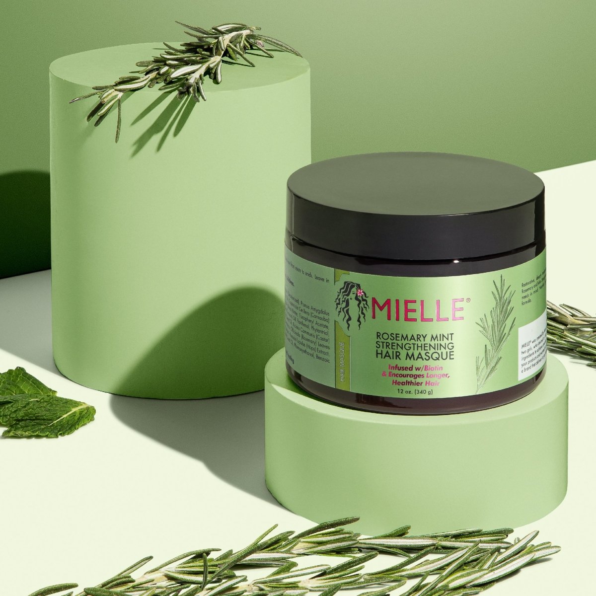 Mielle Rosemary Mint Strengthening Hair Masque - Intamarque - Wholesale 850001265478