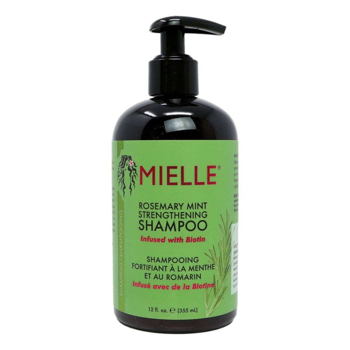 Mielle Rosemary Mint Strengthening Shampoo EU Label - Intamarque - Wholesale 850001265492