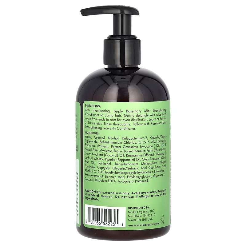 Mielle USA Label Rosemary Mint Strengthening Conditioner 12oz - Intamarque - Wholesale 850035582251