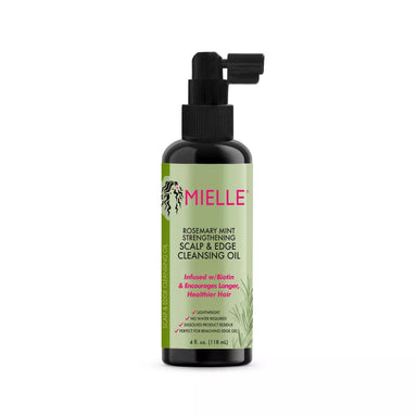 Mielle USA Label Rosemary Mint Scalp & Edge Cleansing Oil 4fl oz - Intamarque - Wholesale 850035582930