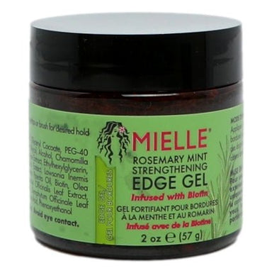 Mielle Rosemary Mint Strengthening Edge Gel USA Label Export - Intamarque - Wholesale 854102006756