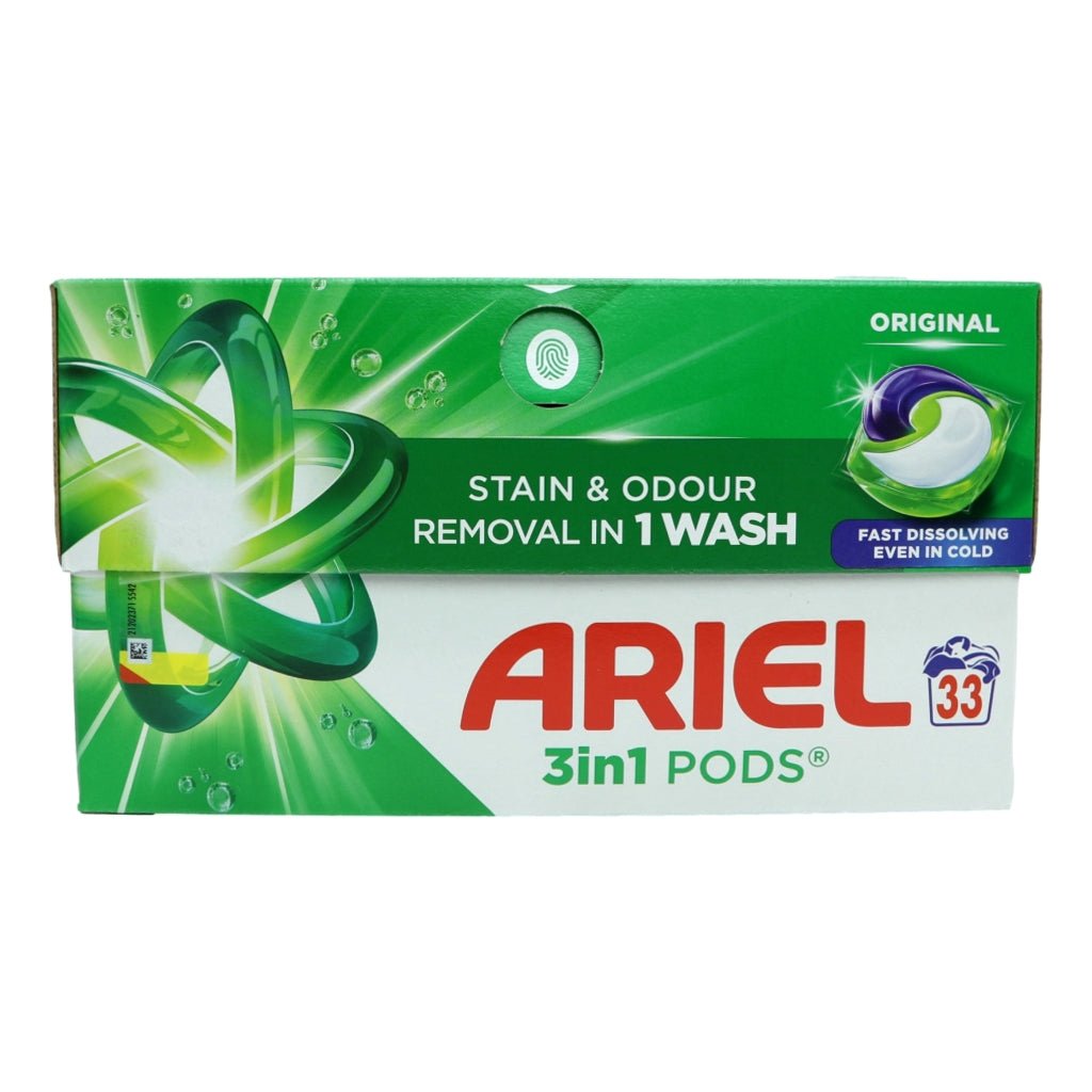 Ariel Original All In 1 Pods Washing Liquid Capsules 33 Washes - Intamarque - Wholesale 8700216464611