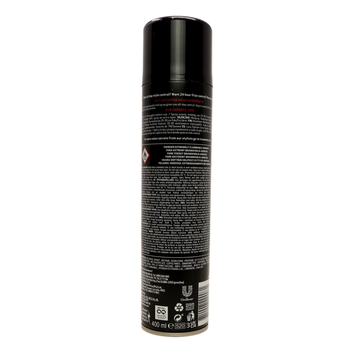 TRESemme Hair Spray 400ml Extra Hold - Intamarque - Wholesale 8710447299081