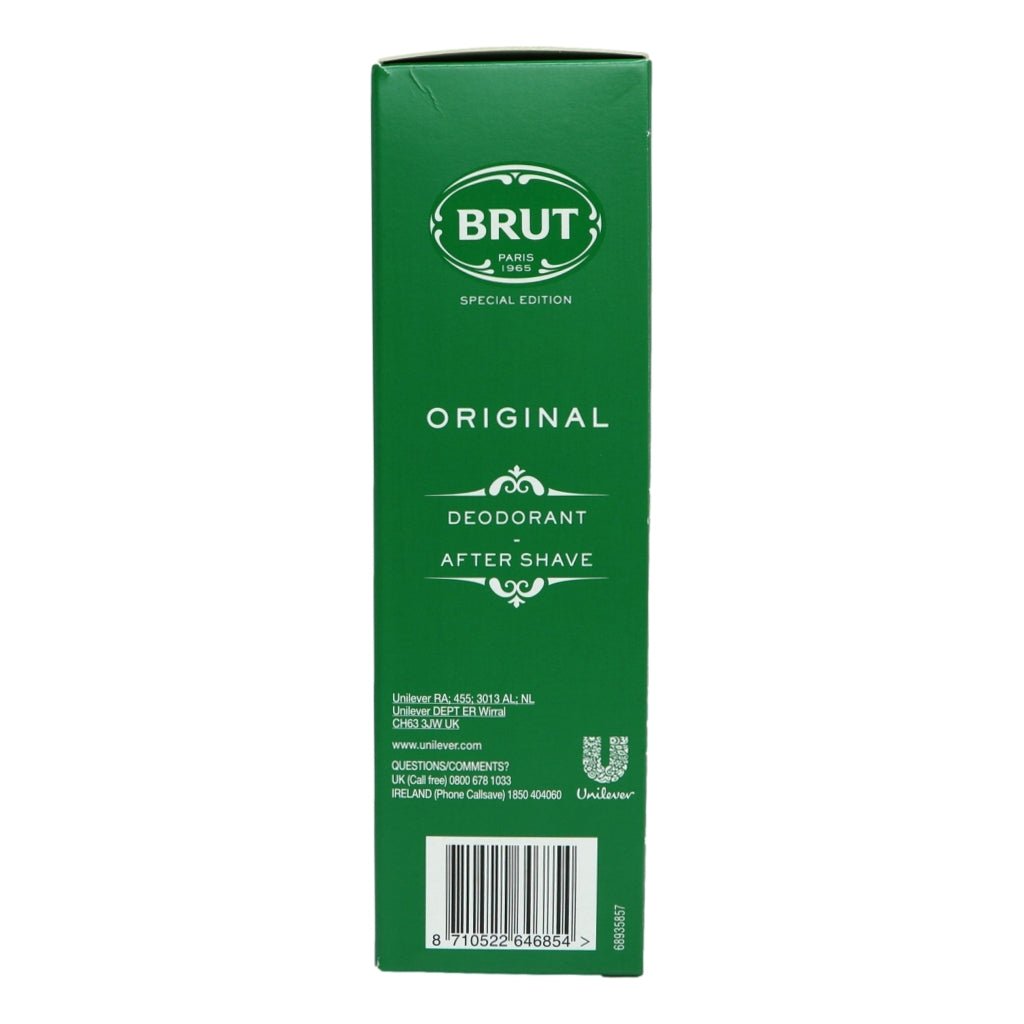 Brut Original Gift Set 2Pc (100ml Aftershave & 200ml Deodorant Spray) - Intamarque - Wholesale 8710522646854