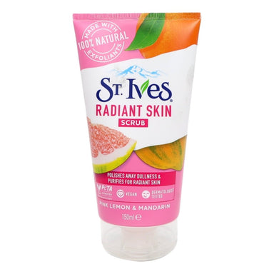 St. Ives Even & Bright Scrub 150ml Pink Lemon & Mandarin - Intamarque - Wholesale 8710908812576