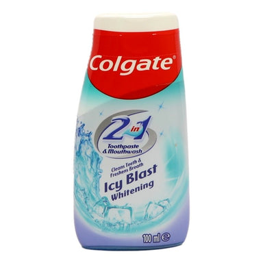 Colgate Toothpaste 100ml 2 In 1 Icy Blast - Intamarque - Wholesale 8714789101279