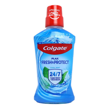 Colgate Mouthwash 500ml Cool Mint Blue - Intamarque - Wholesale 8714789726168