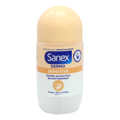 Sanex Deodorant Roll On 50ml Dermo Sensitive - Intamarque - Wholesale 8714789762906