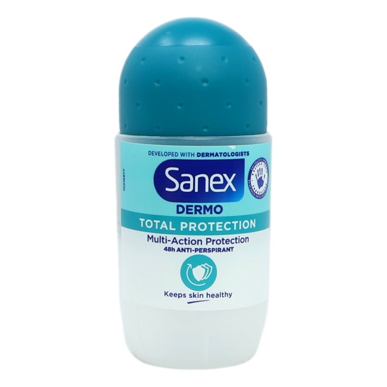 Sanex Deodorant Roll On Total Protection 50ml - Intamarque - Wholesale 8718951564480