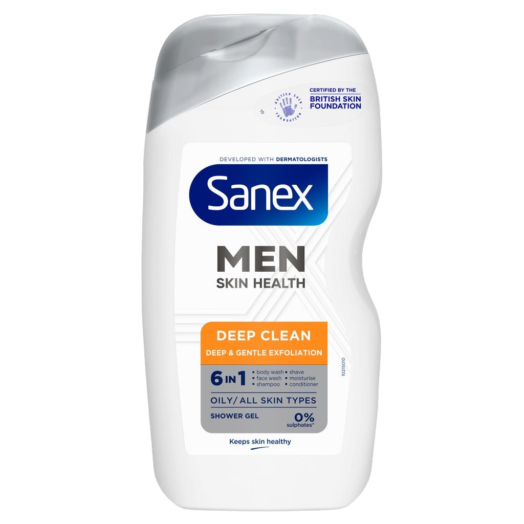 Sanex Shower Gel Men 400ml Pure Detox - Intamarque - Wholesale 8718951592810