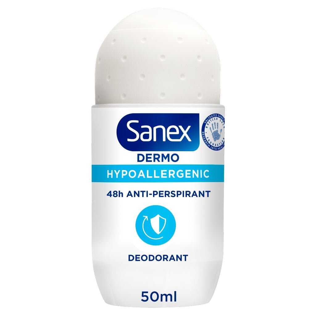 Sanex Deodorant Roll On Dermo Hypoallergenic 50ml - Intamarque - Wholesale 8718951610927