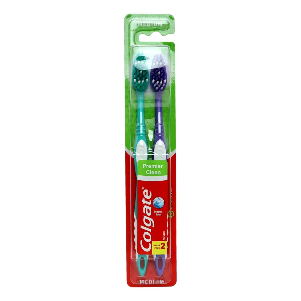 Colgate Toothbrush Premier Clean 2 Pack - Intamarque - Wholesale 8718951627635