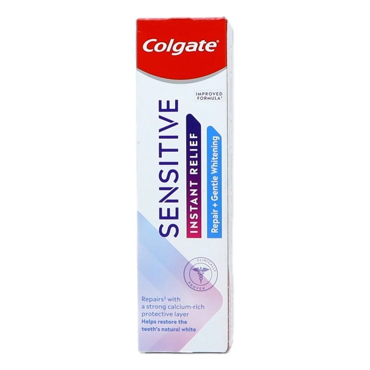 Colgate Sensitive Instant Relief Whitening Toothpaste 75ml - Intamarque - Wholesale 8718951634077