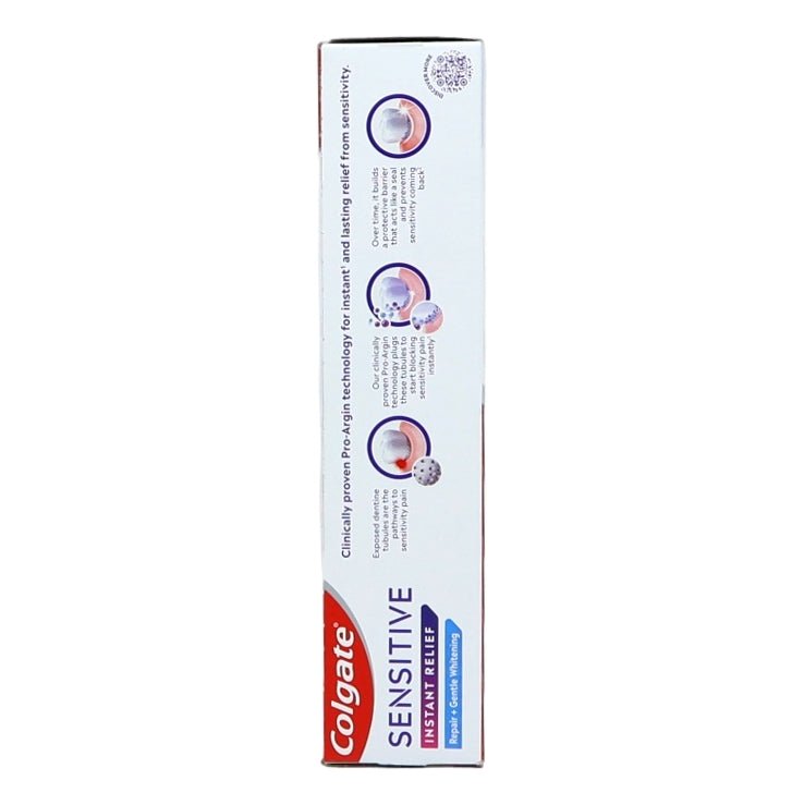 Colgate Sensitive Instant Relief Whitening Toothpaste 75ml - Intamarque - Wholesale 8718951634077